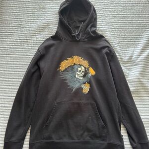 Black Vans graphic hoodie